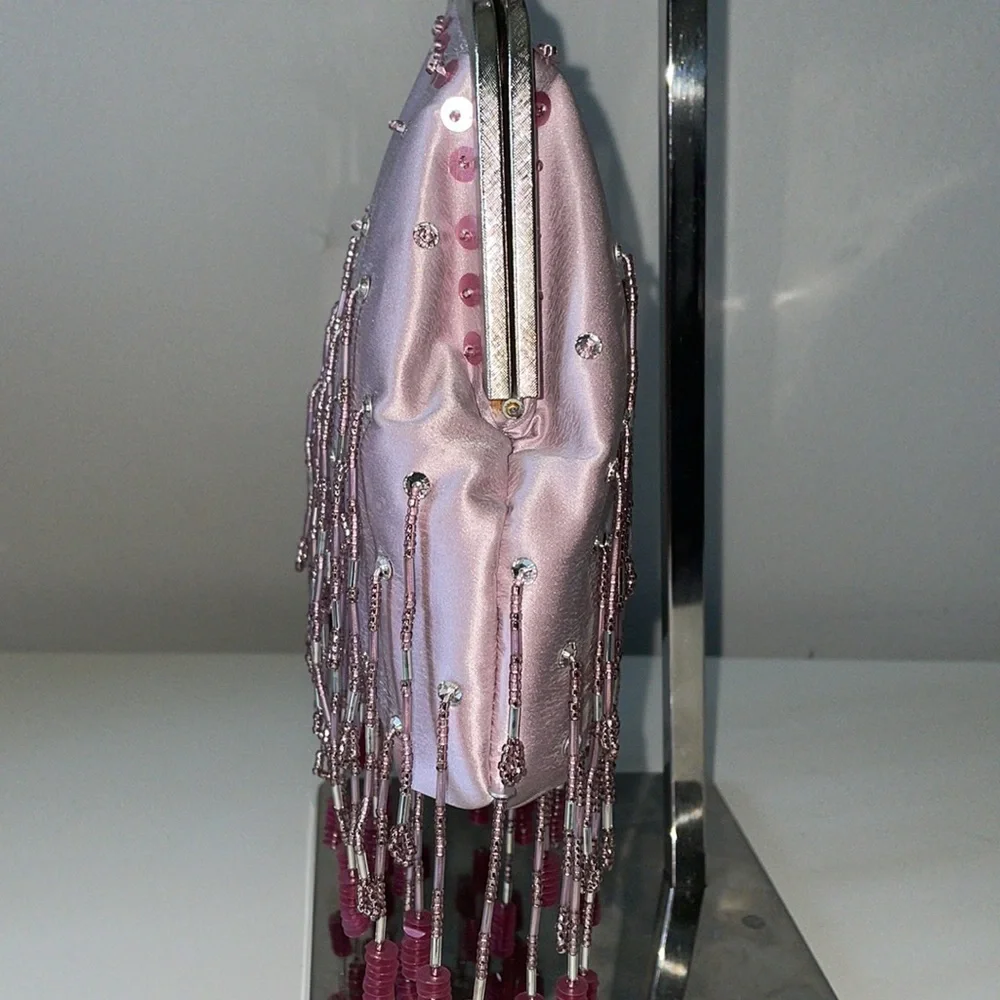 Beautiful Purple bead detail Bag by Inge Christopher ❤️ - Picture 3 of 9